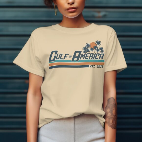Gulf Of America Retro Vibes T-shirt - Picture 2 of 3